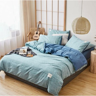 Bộ Sưu Tập Chăn Ga Gối Cotton Tici Màu Xước (Đũi Cao Cấp)