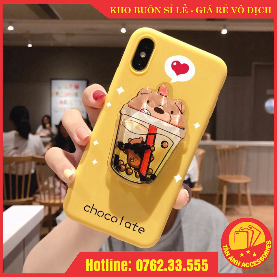Ốp iphone - Ốp lưng Gấu nước chảy trơn 5s/6/6s/6plus/6s plus/7/8/7plus/8plus/x/xs/xs max/11/11pro max -9G 2m1 | BigBuy360 - bigbuy360.vn