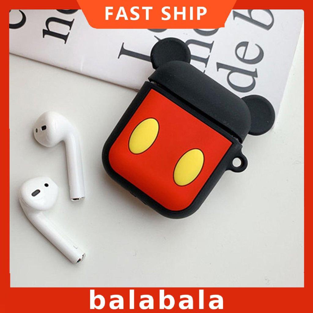 [BL]Headphone Cases For Airpods1/2 Cartoon Silicone Wireless Earphone Skin
