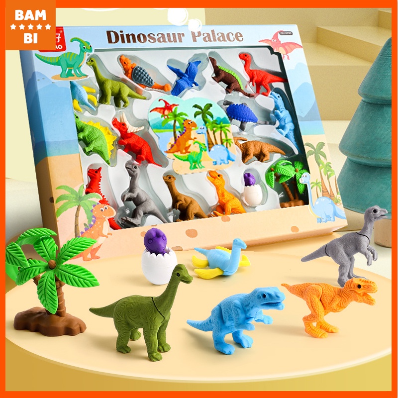 Gôm tẩy hình Khủng long, Động vật, Vũ trụ dễ thương cho bé trai, bé gái