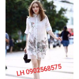 Đầm bầu váy bầu đầm suông đầm oversize