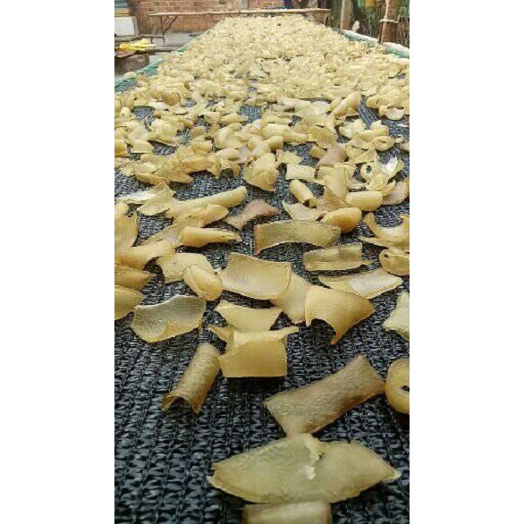 1kg Da heo sấy khô chưa qua chế biến