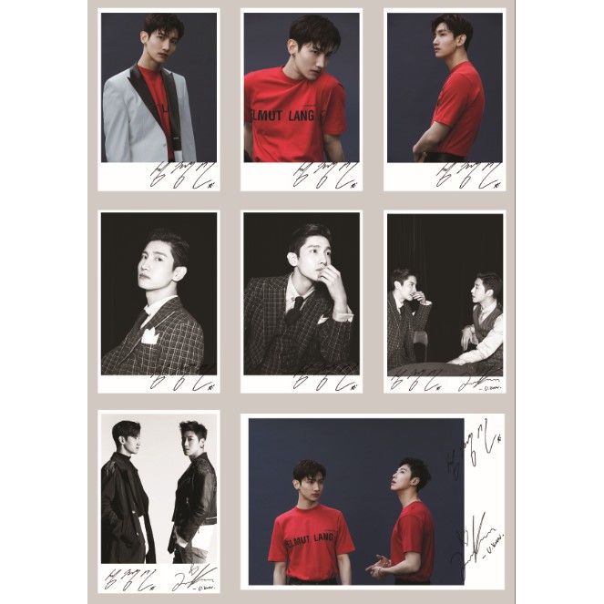 Lomo Card TVXQ (DBSK) Có chữ ký full 31 ảnh