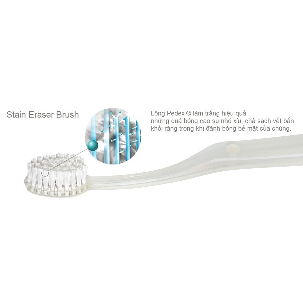 Bàn chải trắng răng STAIN ERASER BRUSH, Thụy Sĩ