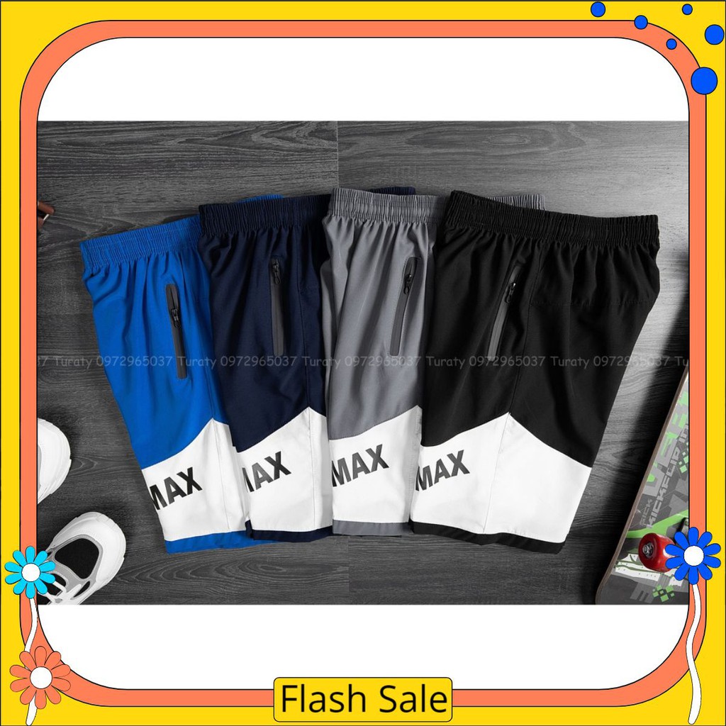 Quần Đùi Nam AirMax Mẫu Quần Short Nam Dáng Thể Thao Có Dây Rút Hàng Đẹp Co Giãn joyceshop.029