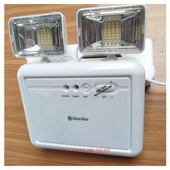 Đèn LED khẩn cấp 6W Siêu sáng Rạng Đông - D KC04/6W Chính hãng