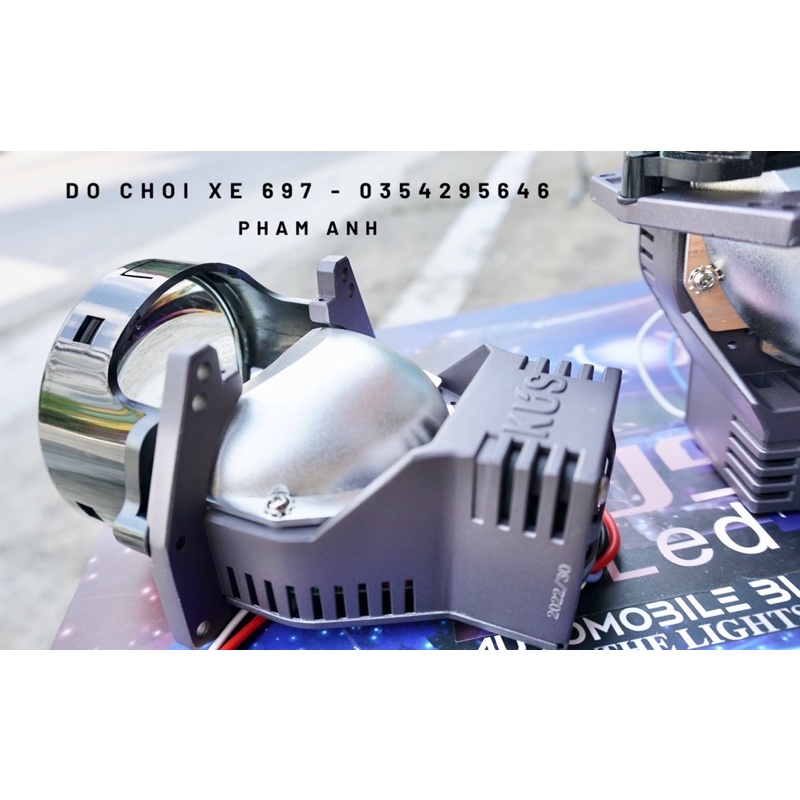 [Giá 1 quả] Bi cầu KUS 22 70W 6+3 có trợ pha. Nhiệt màu 6000K 12V BH 24 tháng