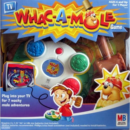 95% ĐỒ CHƠI VUI HỌC Máy video game MINI Game đập Hải Ly Whack A Mole