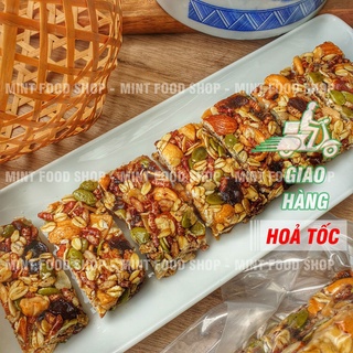 Granola Bar Thanh Hạt Dinh Dưỡng Túi 100Gr (Hút Chân Không) Thanh Ngũ Cốc