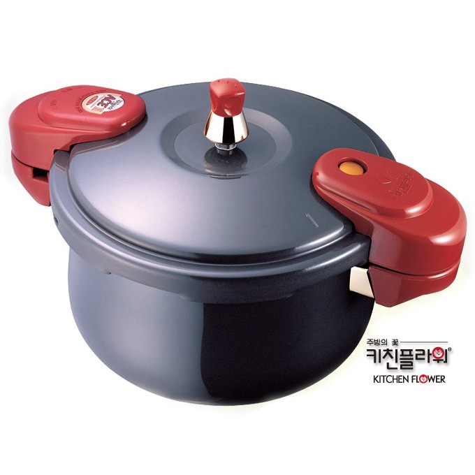 Nồi Áp Suất Ga 6.0 lít KITCHEN FLOWER ACE-600/ sản xuất Hàn Quốc / Hàng Nhập Khẩu / Chính hãng