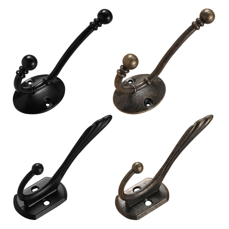 Set 4 Móc Treo Áo Khoác Nón Khăn Choàng Chìa Khóa Chịu Được Sức Nặng Thiết Thực