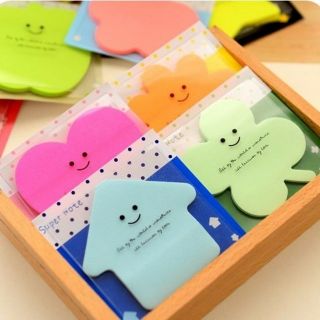 Giấy Note dạ quang nhiều hình