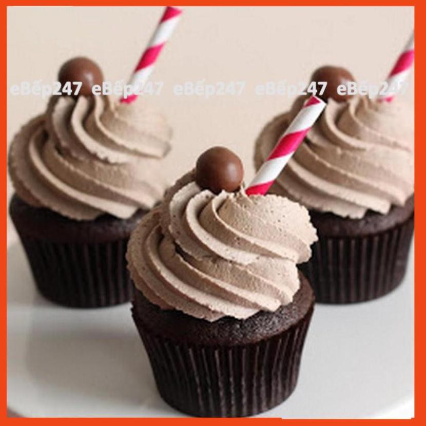 Khuôn cupcake 12 ô nhỏ loại tốt siêu chống dính, siêu bền, siêu chịu nhiệt - eBếp247