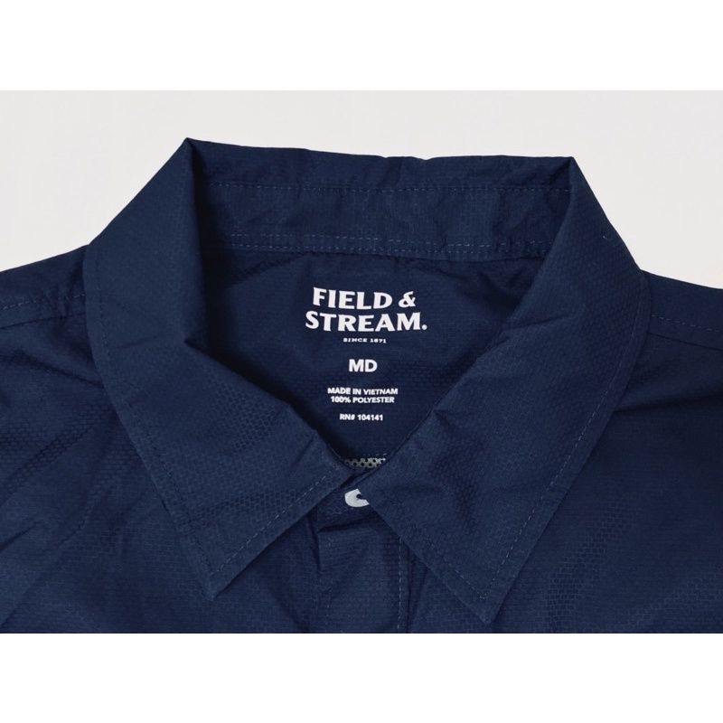 Áo sơ mi nam Bigsize đi câu cá outdoor Field & Stream,chất liệu 100% polyester chống tia UV 50 %