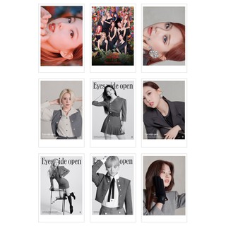[Ép lụa] Lomo Card 36 Ảnh TWICE - Eyes Wide Open Teasers