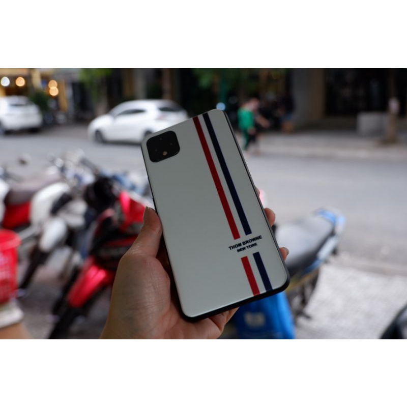 skin dán full lưng viền google pixel 3xl, pixel 3a xl, pixel 4, pixel 4 XL, pixel 5, pixel 6, pixel 6 pro Thom Browne