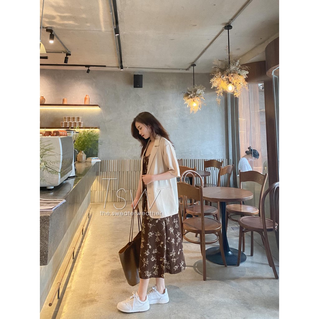 Áo Blazer Cộc Tay Hot Hit 2021 - Áo Vest Cộc Tay Phong Cách Hàn Quốc | BigBuy360 - bigbuy360.vn