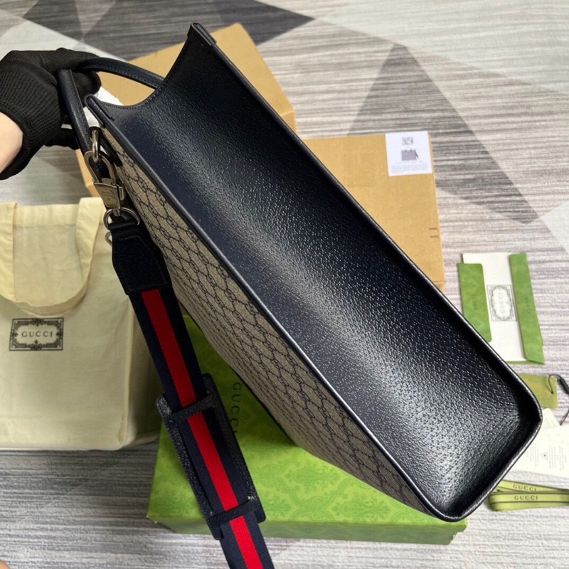 Túi xách Gúcci tote sz 36x38,5 chất da nhập khẩu