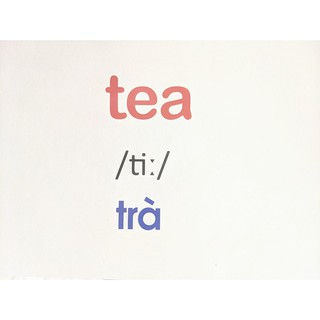 Flashcard Drinks - Đồ uống