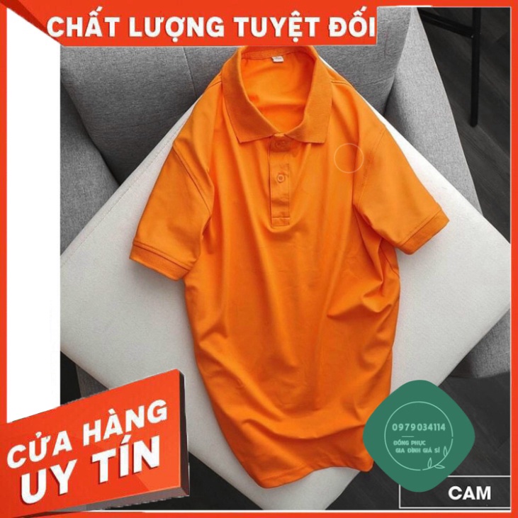 Áo đồng phục công ty xí nghiệp hội nhóm quán thun cá sấu thái dày dặn có cổ bẻ polo  Áo thun giá sỉ