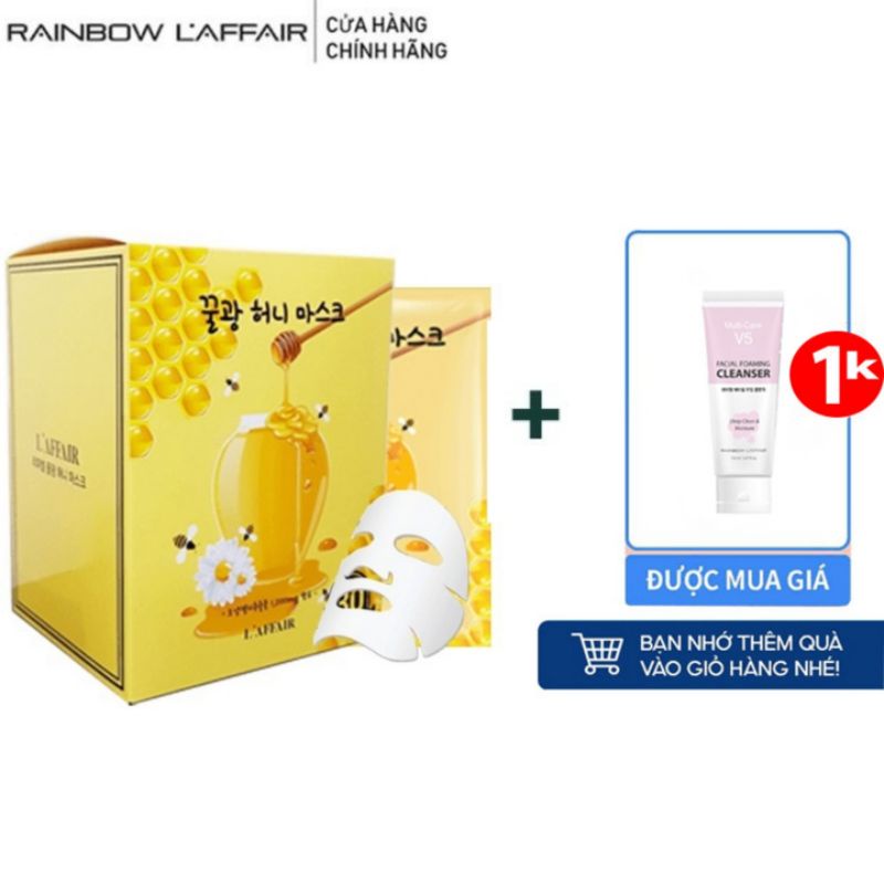 Mặt nạ Rainbow L'affair chống lão hóa, mờ thâm nám, giữ ẩm, ngừa mụn Honey Mask 30x25ml
