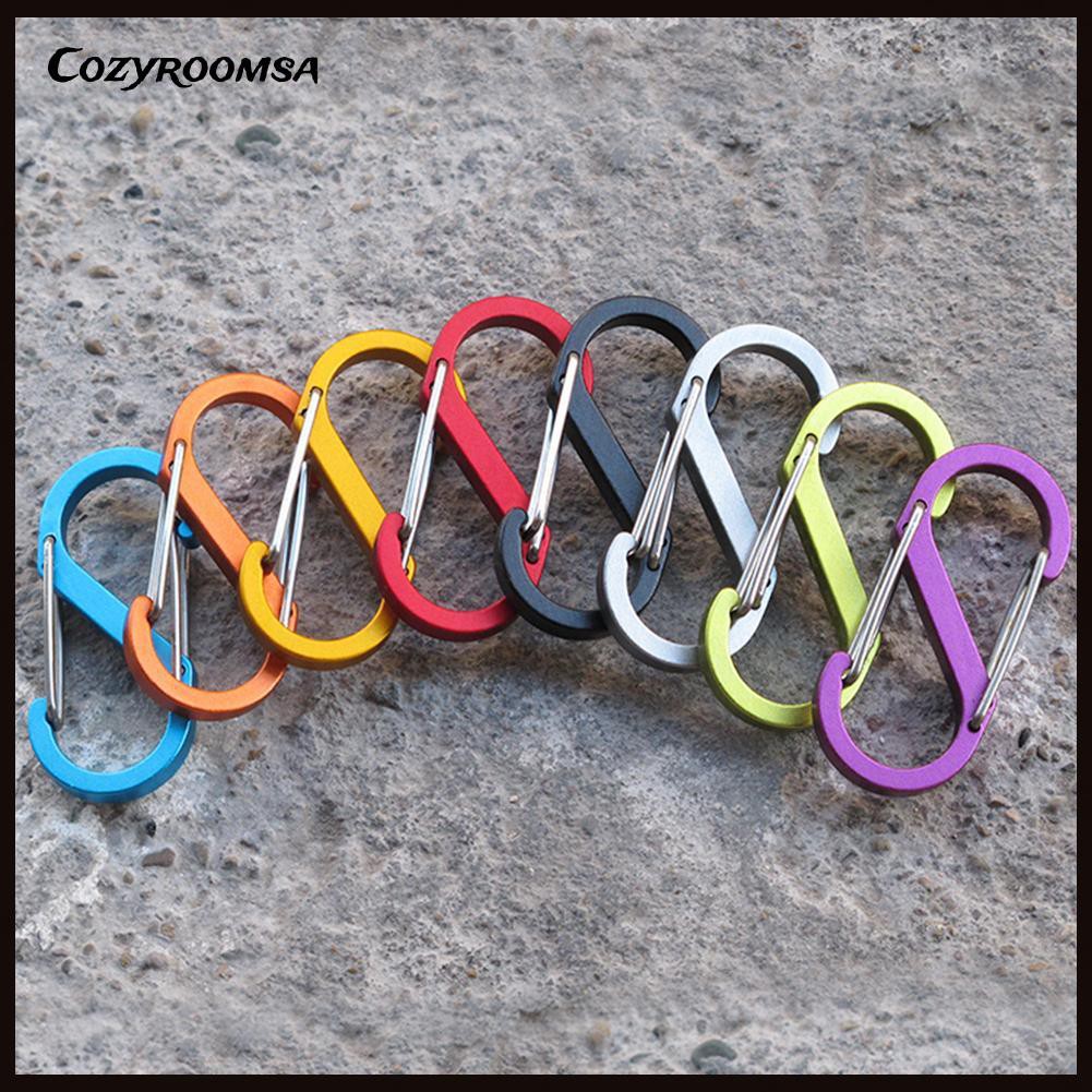 Móc Khóa Hình Số 8 Bằng Hợp Kim Nhôm Tiện Dụng