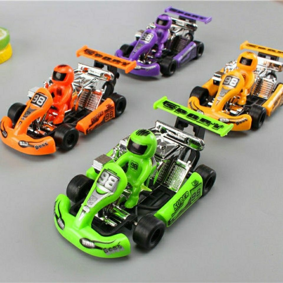 New pull back racing kart đồ chơi giáo dục dành cho trẻ em bán buôn xe công thức ô tô quán tính hàng hóa