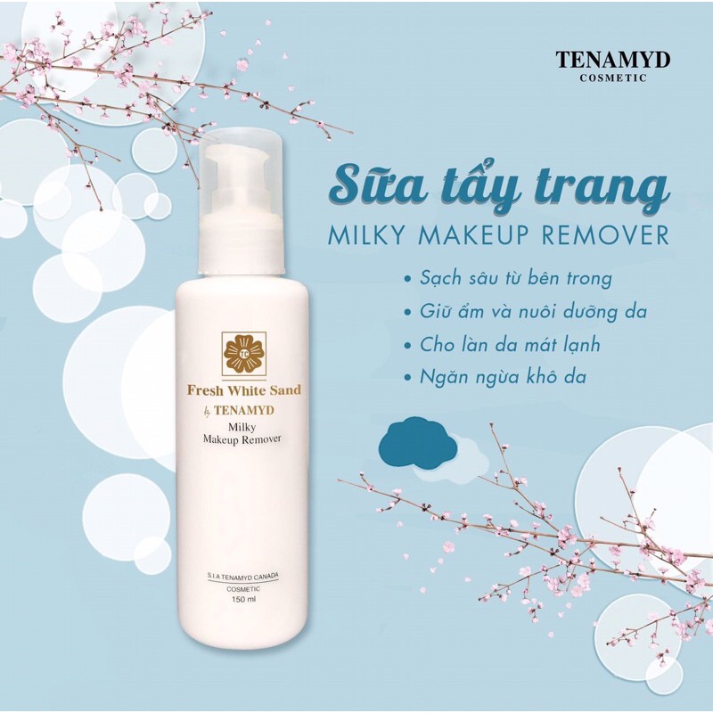 Sữa tẩy trang dịu nhẹ Tenamyd- Thích hợp cho da nhạy cảm