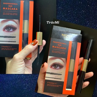 Mascara NongChat Browit Duo 2 đầu