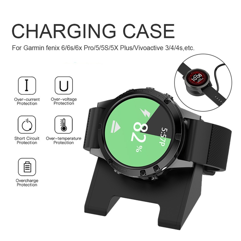 Cáp Sạc Có Thể Thu Gọn Chuyên Dụng Cho Garmin Fenix 6 6S 6X 7 7S 7X