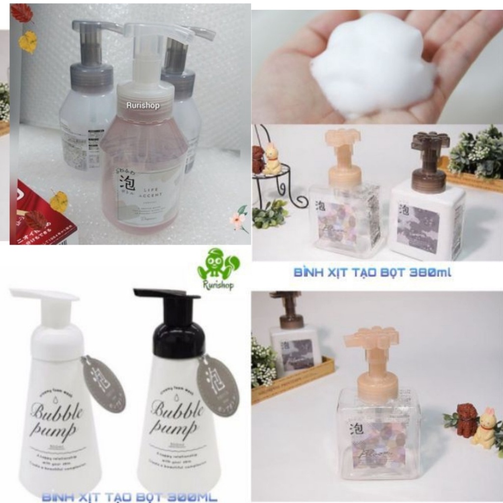 Bình xịt tạo bọt Nhật Bản