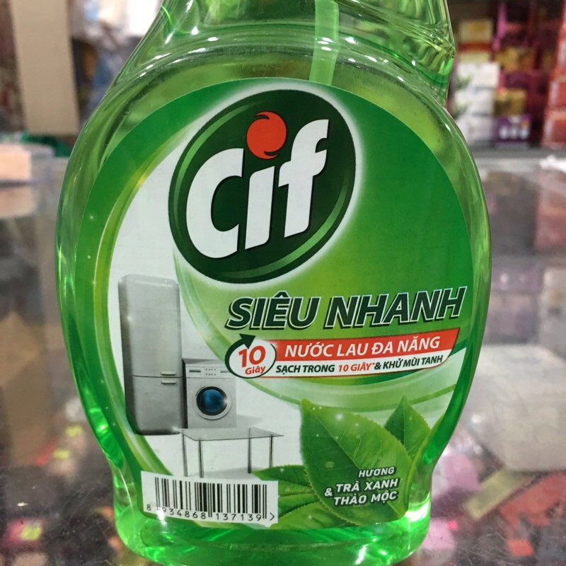 Nước lau đa năng Cif 520ml