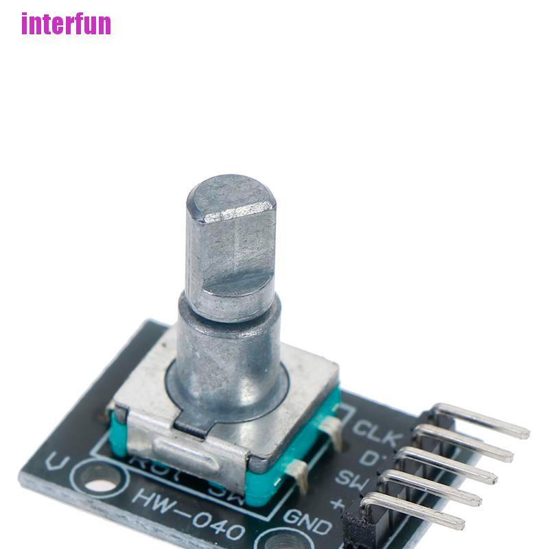 [Interfun1] Integrated Circuits Rotary Encoder Ky-040 Brick Sensor Development For Arduino [Fun]