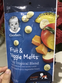 SỮA CHUA KHÔ CHO BÉ GERBER MỸ