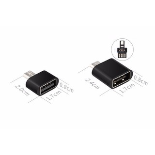Đầu chuyển Micro USB, Type C sang USB 3.0 (microUSB to USB) TypeC to USB