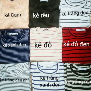 ÁO TAY DÀI ( sọc kẻ ) thun gân