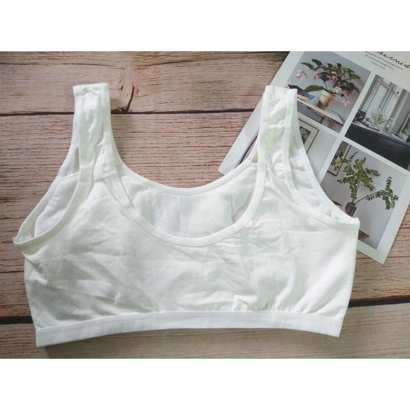 Áo Lá 3 Lỗ Học Sinh Mút Mỏng _ Áo lá học sinh cấp 2 cấp 3 - áo lót học sinh cho bé gái chất cotton mềm mịn