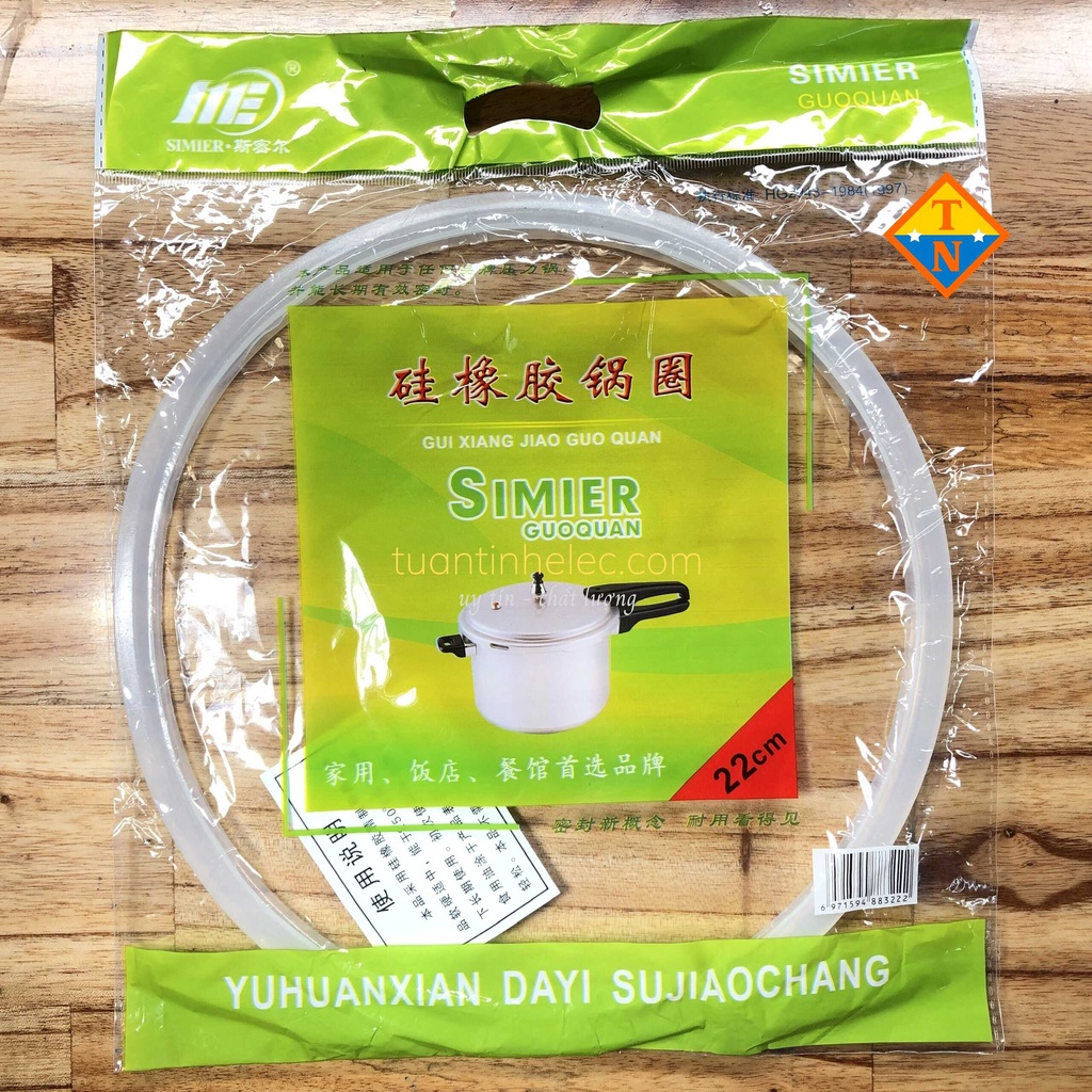 Gioăng Nồi Áp Suất Loại Có Rãnh - Đường Kính Trong 18cm,20cm , 22cm , 24cm - Phụ Kiện Nồi Áp Suất