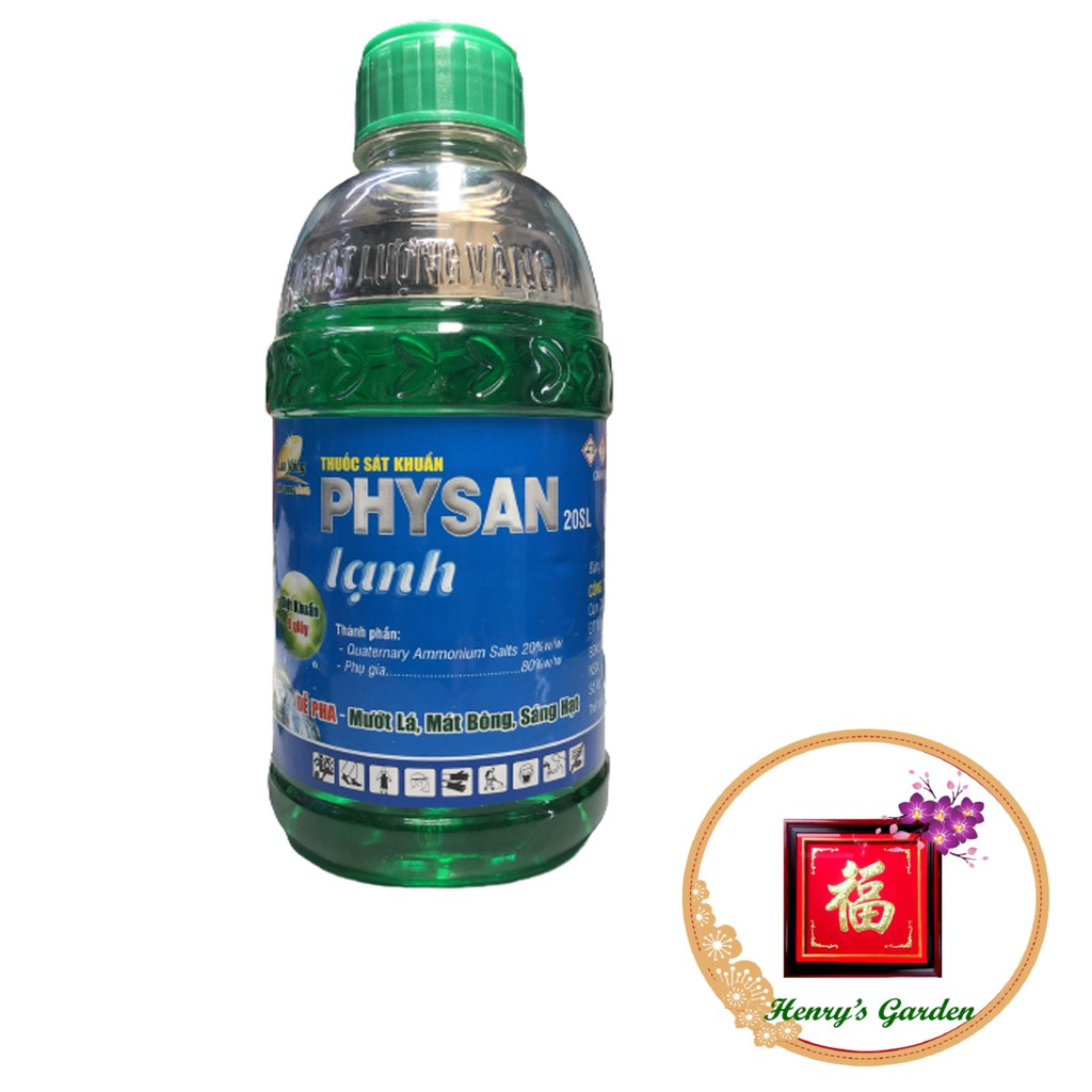 Thuốc Sát Khuẩn Physan Lạnh 20SL - #559# 480ml