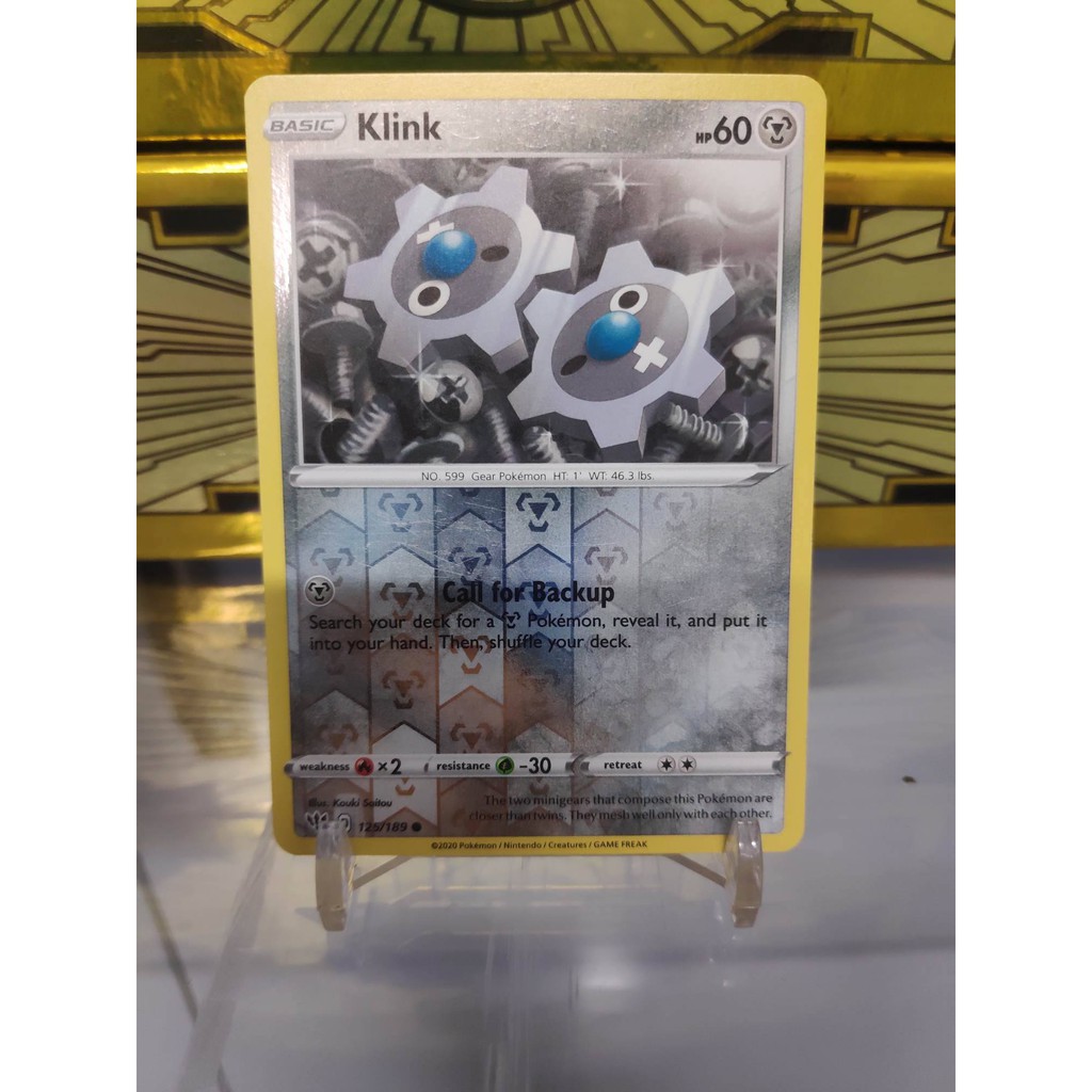 [ Dưa Hấu Yugioh ] Lá bài thẻ bài Pokemon Klink
