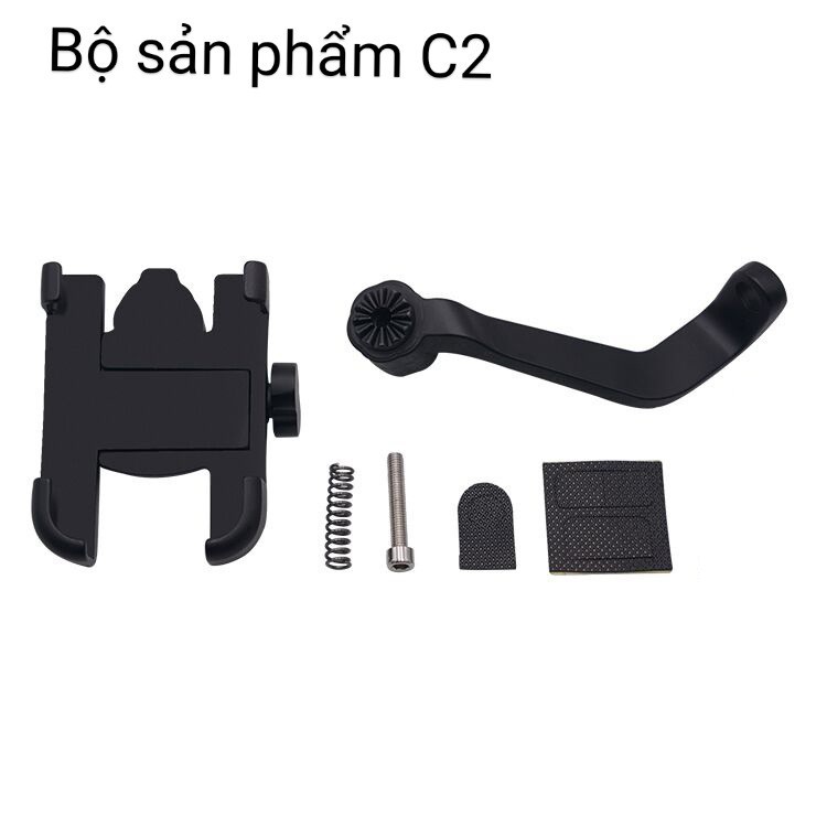 Giá Đỡ Điện Thoại Gắn Xe Máy Inox C2 hợp kim cao cấp | BigBuy360 - bigbuy360.vn