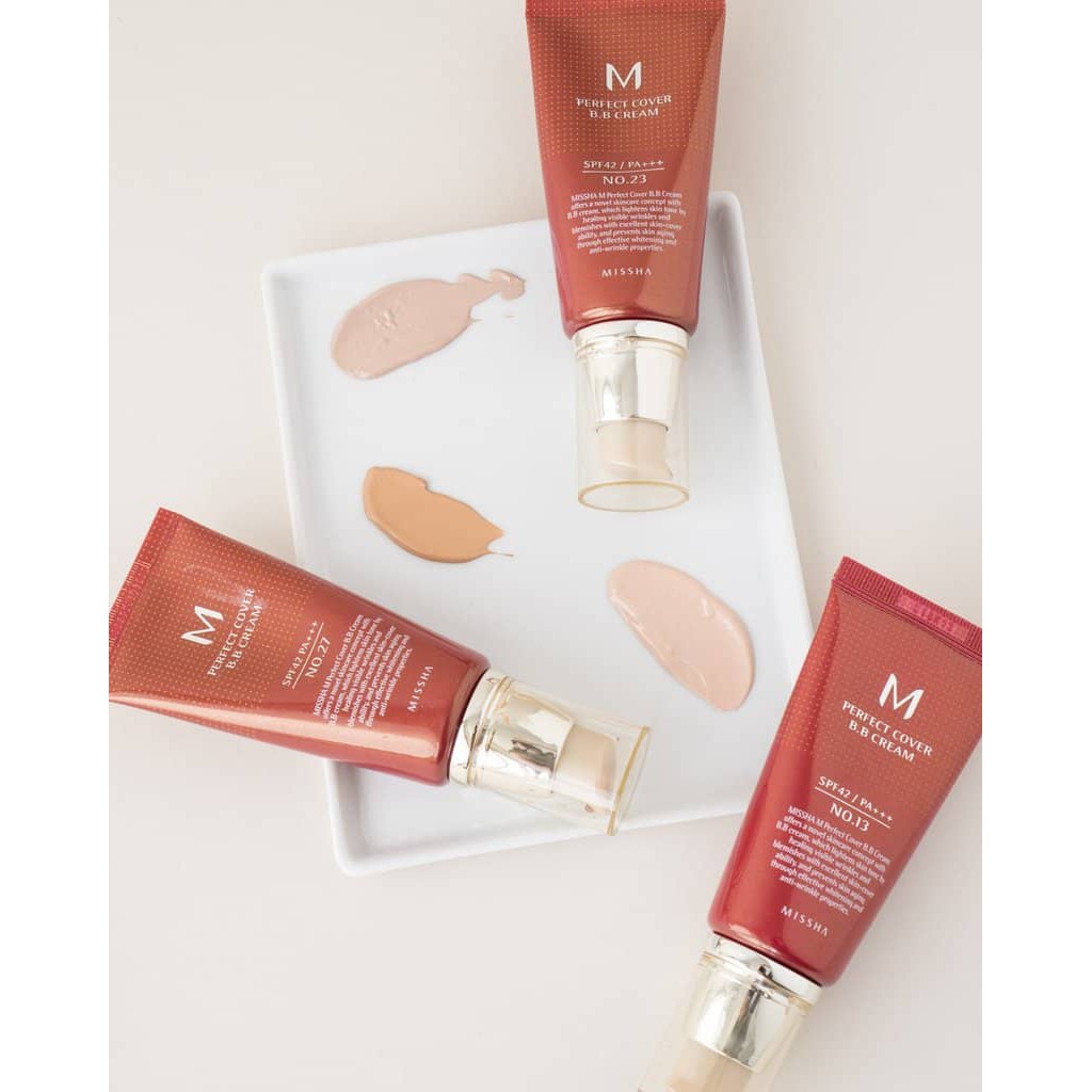 Kem BB MISSHA M Perfect Cover BB Cream SPF42/PA+++ 50mL