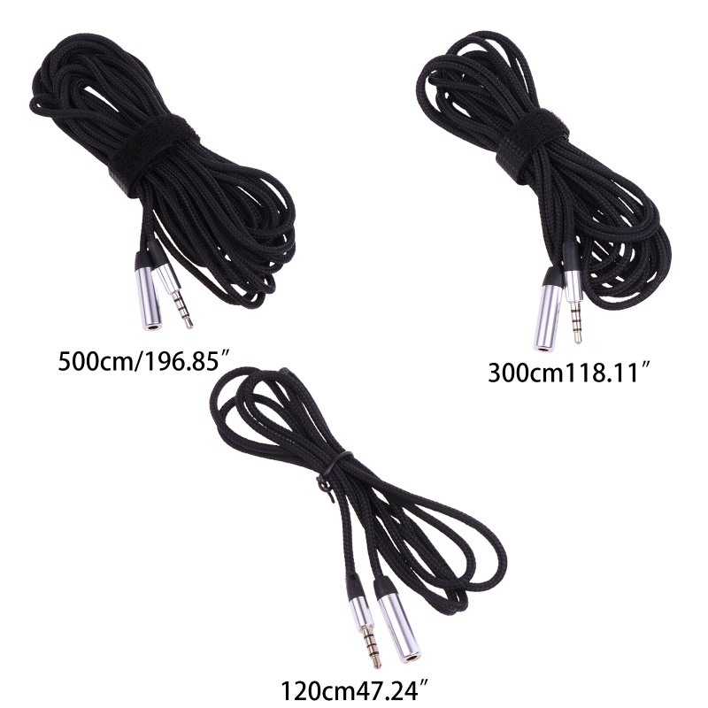 Dây Cáp Nối Dài Tai Nghe 4 Cực 3.5mm Male Sang Female