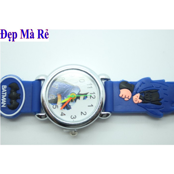 Đồng hồ trẻ em họa tiết Batman (Màu ngẫu nhiên) | BigBuy360 - bigbuy360.vn