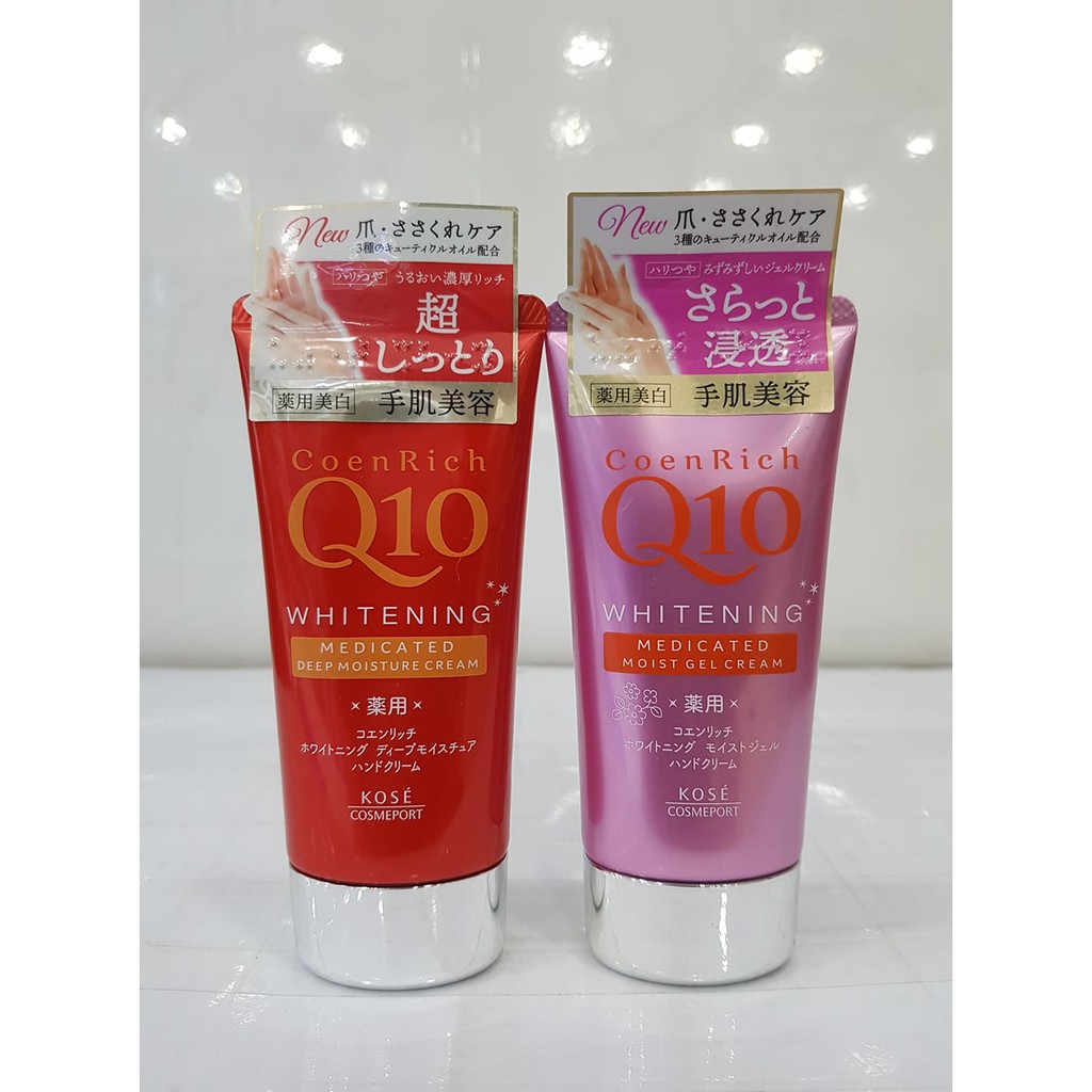 Kem Dưỡng Da Tay Chân Q10 Kose 80ml Nhật Bản