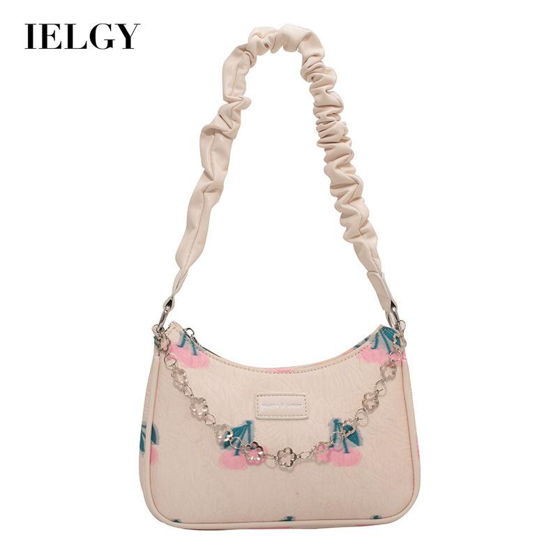 Túi đeo vai IELGY in họa tiết thời trang phong cách Hàn Quốc cho nữ