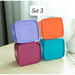 ORDER SET 4 HỘP NGĂN MÁT TUPPERWARE 800ML
