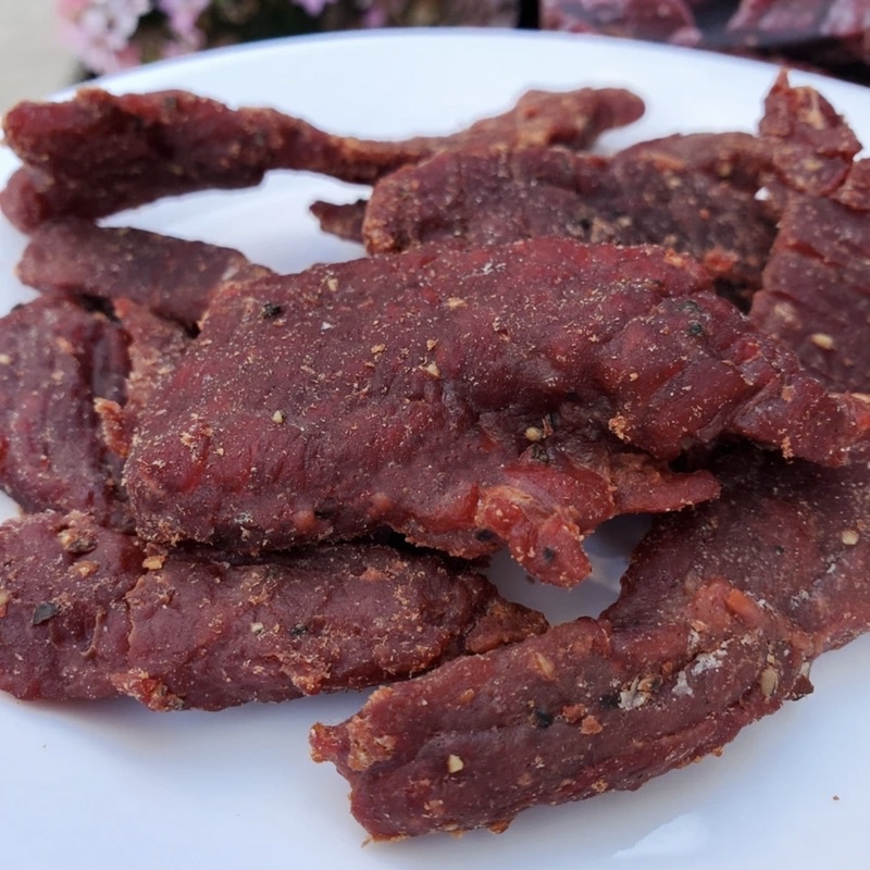 Khô Bò Thượng Hạng Steak Strips Kirkland Mỹ 340g