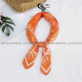 Khăn lụa vuông, khăn bandana lụa 70*70