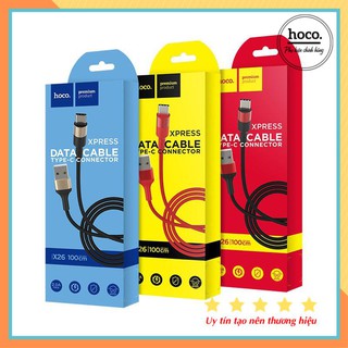 Cáp sạc nhanh type-c hoco x26 chính hãng